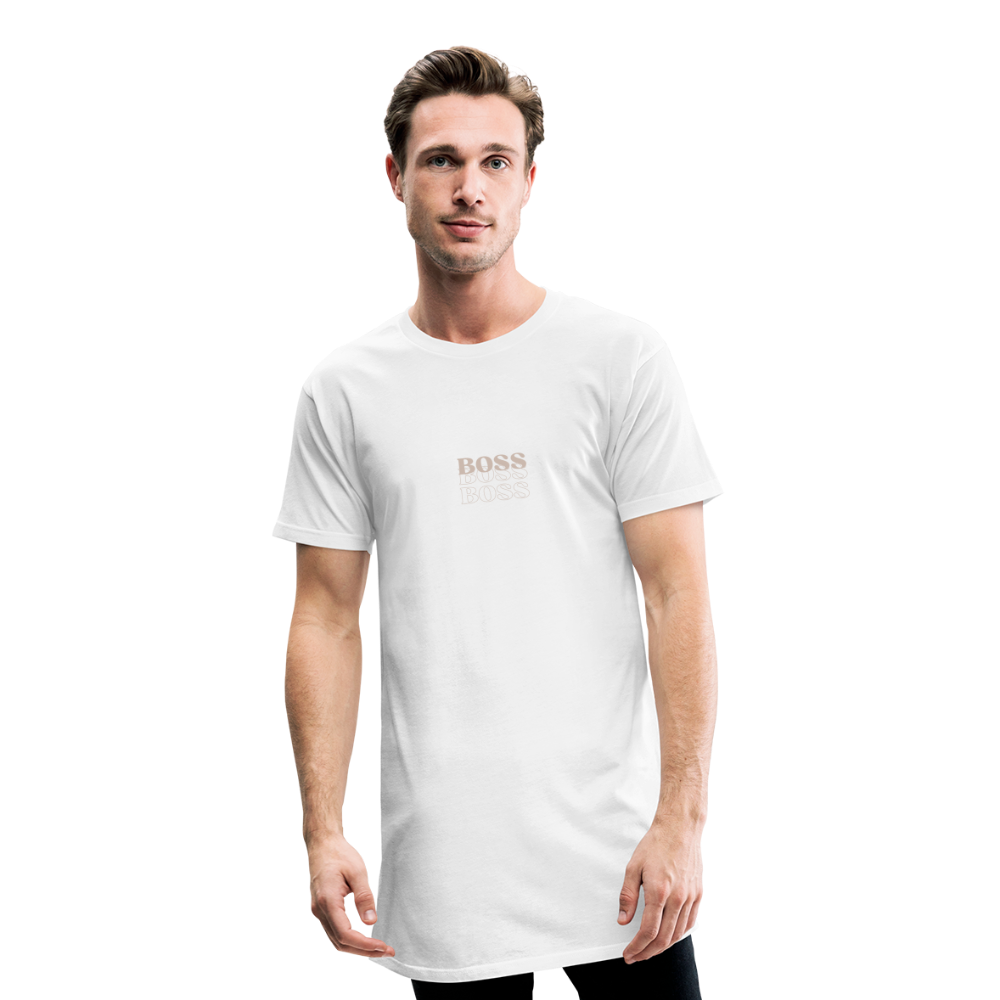 Männer Urban Longshirt - Weiß