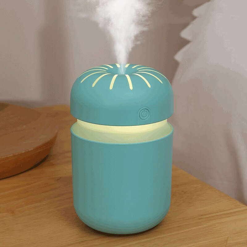 Ultrasonic Air Humidifier Aroma Essential Oil Diffuser 300ml USB Cool Mist Maker Aromatherapy with Colorful Lamp