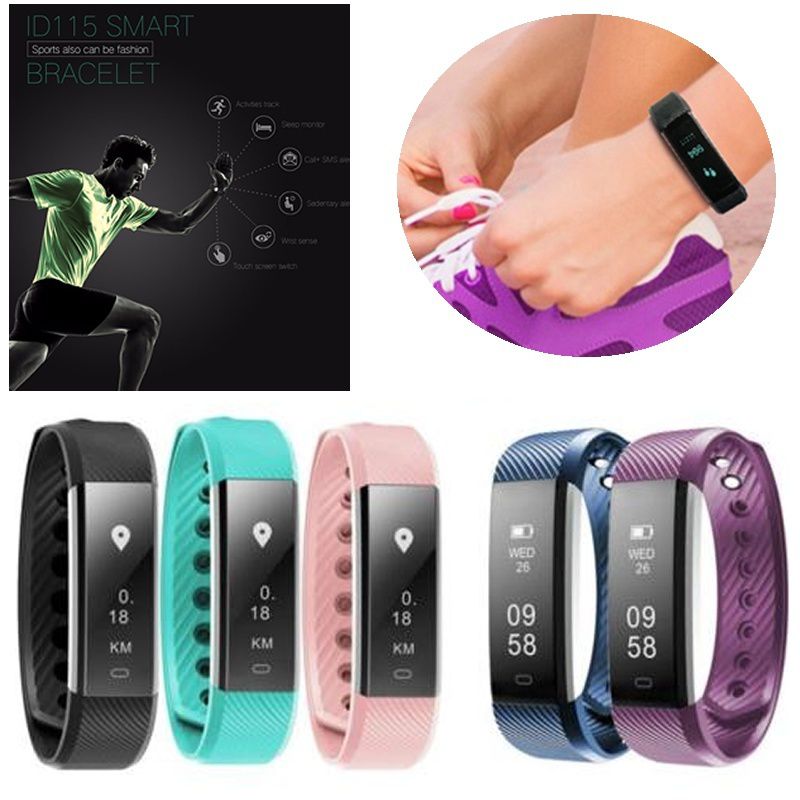 Smart Bracelet Fitness Tracker Smart Wristband Pedometer Compatible Smartband Waterproof Sleep Monitor Wrist Watch